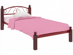 Кровать Вероника Мини Lux красная в Кургане - kurgan.mebel-tymen.ru | фото