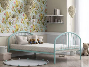 Кровать Эвора Голубой в Кургане - kurgan.mebel-tymen.ru | фото