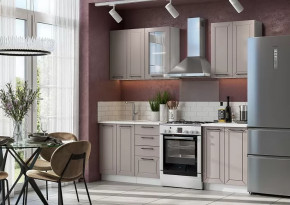 Кухня Кельн 1,6 м, белый/софт карамель в Кургане - kurgan.mebel-tymen.ru | фото