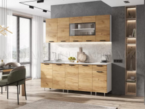 Кухня Рио NEW 1,8м Дуб Крафт ЛДСП в Кургане - kurgan.mebel-tymen.ru | фото