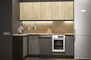 Кухонный гарнитур Адажио прайм 400 1100х2000 мм в Кургане - kurgan.mebel-tymen.ru | фото