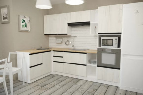 Кухонный гарнитур Амели мега прайм 1500х2700 мм в Кургане - kurgan.mebel-tymen.ru | фото