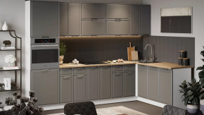 Кухонный гарнитур «Белладжио» №5 Белый, Софт капучино в Кургане - kurgan.mebel-tymen.ru | фото