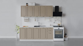 Кухонный гарнитур «Бьянка» длиной 200 см в Кургане - kurgan.mebel-tymen.ru | фото