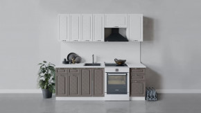 Кухонный гарнитур «Бьянка» длиной 220 см в Кургане - kurgan.mebel-tymen.ru | фото