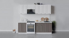 Кухонный гарнитур «Бьянка» длиной 240 см в Кургане - kurgan.mebel-tymen.ru | фото