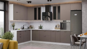 Кухонный гарнитур «Габриэлла» №22 Белый, Муссон в Кургане - kurgan.mebel-tymen.ru | фото