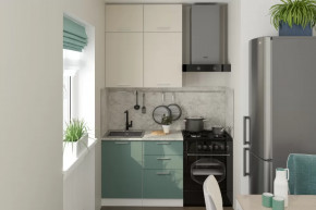 Кухонный гарнитур Глория мини 1000 мм в Кургане - kurgan.mebel-tymen.ru | фото