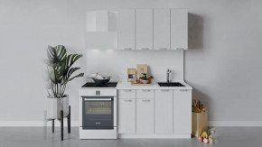 Кухонный гарнитур «Гранита» длиной 120 см в Кургане - kurgan.mebel-tymen.ru | фото