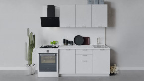 Кухонный гарнитур «Гранита» длиной 150 см в Кургане - kurgan.mebel-tymen.ru | фото