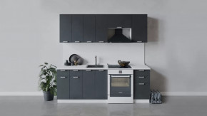 Кухонный гарнитур «Гранита» длиной 220 см в Кургане - kurgan.mebel-tymen.ru | фото