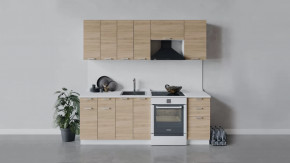 Кухонный гарнитур «Гранита» длиной 220 см в Кургане - kurgan.mebel-tymen.ru | фото