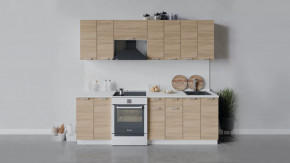 Кухонный гарнитур «Гранита» длиной 240 см в Кургане - kurgan.mebel-tymen.ru | фото