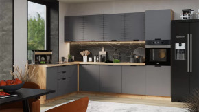 Кухонный гарнитур «Гренада» №4 Дуб Крафт золотой, Холст Вулкан в Кургане - kurgan.mebel-tymen.ru | фото