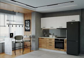 Кухонный гарнитур Лада-2550 столешница 26 мм в Кургане - kurgan.mebel-tymen.ru | фото