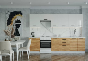 Кухонный гарнитур Лада-3000 столешница 38 мм в Кургане - kurgan.mebel-tymen.ru | фото