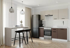 Кухонный гарнитур Латте-2000 столешница 38 мм в Кургане - kurgan.mebel-tymen.ru | фото