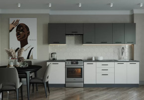 Кухонный гарнитур Лофт-3000 столешница 26 мм в Кургане - kurgan.mebel-tymen.ru | фото