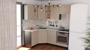 Кухонный гарнитур Надежда оптима 4 1400*2000 мм в Кургане - kurgan.mebel-tymen.ru | фото