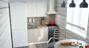 Кухонный гарнитур Ольга мини 1 1000 мм в Кургане - kurgan.mebel-tymen.ru | фото