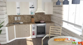 Кухонный гарнитур Ольга прайм 4 900*2000 мм в Кургане - kurgan.mebel-tymen.ru | фото