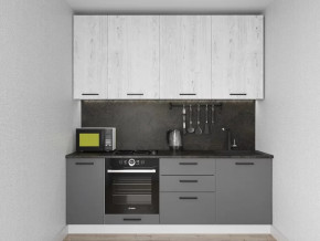 Кухонный гарнитур Санторини-2200 МДФ столешница 38 мм в Кургане - kurgan.mebel-tymen.ru | фото