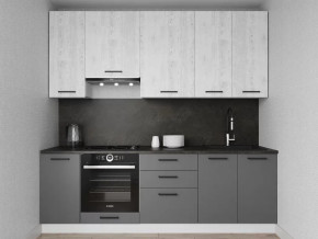 Кухонный гарнитур Санторини-2400 (верх 950мм) МДФ столешница 26 мм в Кургане - kurgan.mebel-tymen.ru | фото