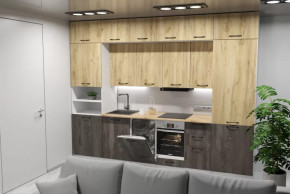 Кухонный гарнитур Сапфир 3000 мм в Кургане - kurgan.mebel-tymen.ru | фото