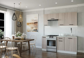 Кухонный гарнитур Шимо-1800 МДФ столешница 38 мм в Кургане - kurgan.mebel-tymen.ru | фото