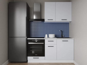 Кухонный гарнитур Смоки-1600 МДФ столешница 38 мм в Кургане - kurgan.mebel-tymen.ru | фото