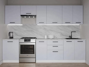 Кухонный гарнитур Смоки-3000 МДФ столешница 38 мм в Кургане - kurgan.mebel-tymen.ru | фото