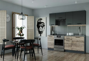 Кухонный гарнитур Трансильвания-2000 столешница 38 мм в Кургане - kurgan.mebel-tymen.ru | фото