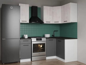 Кухонный гарнитур угловой Санторини-2000х1200 МДФ столешница 38 мм в Кургане - kurgan.mebel-tymen.ru | фото