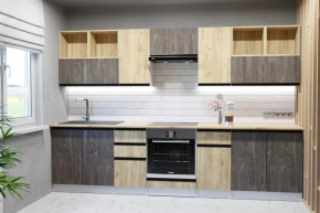 Кухонный гарнитур Виола экстра 3000 мм в Кургане - kurgan.mebel-tymen.ru | фото