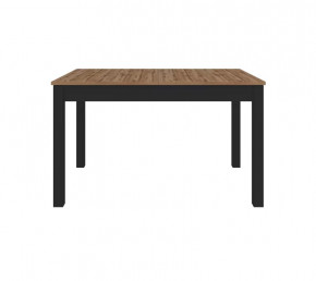 LOFT стол STO130/170 (Дуб вотан/Черный) в Кургане - kurgan.mebel-tymen.ru | фото