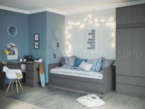 Модульная детская Челси Графит в Кургане - kurgan.mebel-tymen.ru | фото