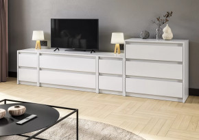 Модульная гостиная Айден Белое дерево в Кургане - kurgan.mebel-tymen.ru | фото