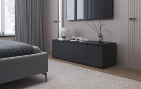 Модульная гостиная Берген Диамант серый в Кургане - kurgan.mebel-tymen.ru | фото