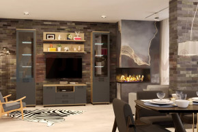 Модульная гостиная Грейс композиция-1 в Кургане - kurgan.mebel-tymen.ru | фото