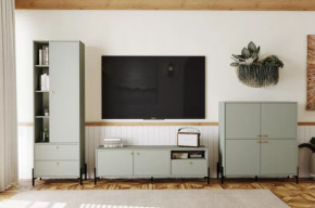 Модульная гостиная Нуар в Кургане - kurgan.mebel-tymen.ru | фото