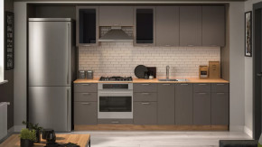 Модульная кухня «Габриэлла» Дуб крафт золотой/Муссон в Кургане - kurgan.mebel-tymen.ru | фото