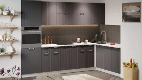 Модульная кухня «Кимберли» Белый, Муссон в Кургане - kurgan.mebel-tymen.ru | фото