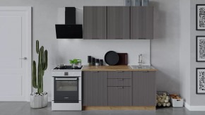 Модульная кухня «Кимберли» Дуб Крафт золотой, Муссон в Кургане - kurgan.mebel-tymen.ru | фото