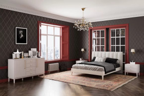Модульная спальня Джали Персидский жемчуг/Лак Льняной в Кургане - kurgan.mebel-tymen.ru | фото