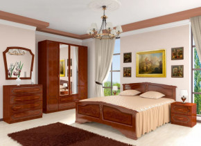 Модульная спальня Лакированный орех в Кургане - kurgan.mebel-tymen.ru | фото