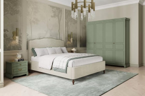 Модульная спальня Лорето Лак Зелёный самшит в Кургане - kurgan.mebel-tymen.ru | фото