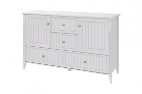 Мэгги Комод 2 двери 4 ящика Белый в Кургане - kurgan.mebel-tymen.ru | фото