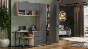 Набор детской мебели «Порто» №9 Яблоня Беллуно, Графит софт в Кургане - kurgan.mebel-tymen.ru | фото