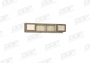 Надстройка с дверцами МС Верона для молодежи ЛДСП в Кургане - kurgan.mebel-tymen.ru | фото