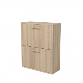 Обувница 2 секции дуб сонома Герда в Кургане - kurgan.mebel-tymen.ru | фото